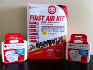 First aid training kit